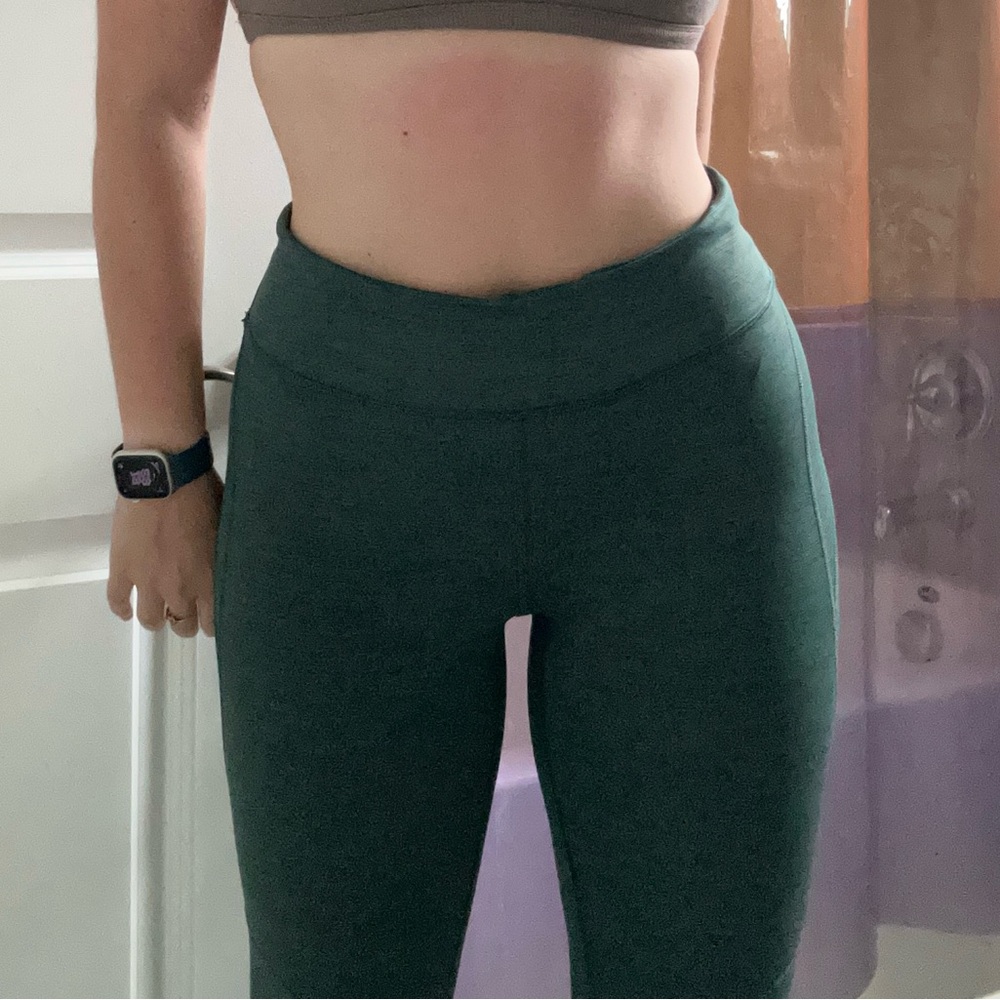 Outdoor Voices Green Leggings